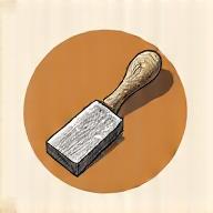 Icoon voor houtsnijwerk en restauratie